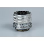 A Chiyoko Super Rokkor C f/2.8 50mm Lens,