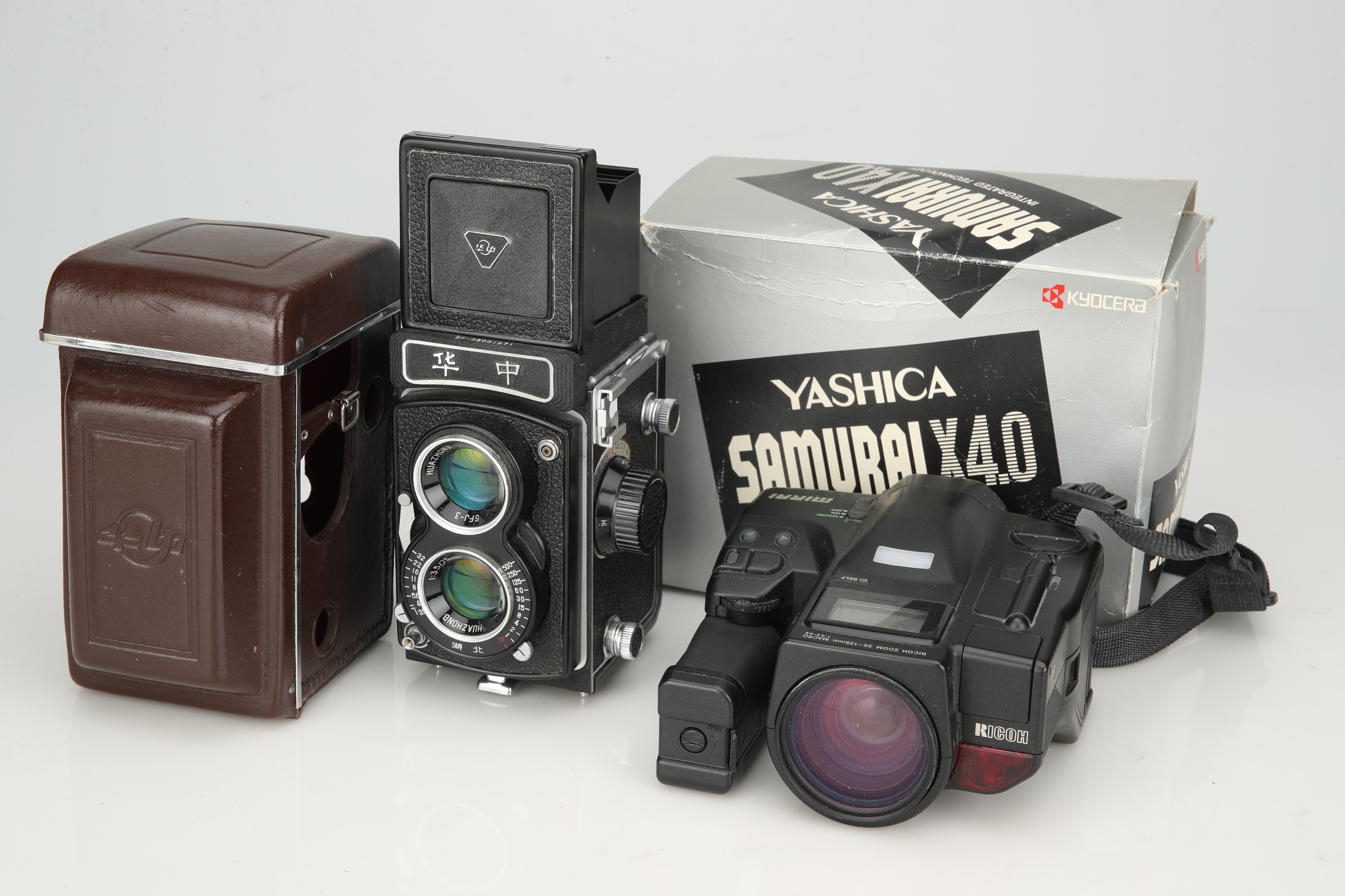 A Ricoh Mirai 35mm Compact Camera,