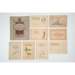 Nine Complete Players Cigarette Card Albums,