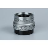 A Leitz Summaron f/3.5 35mm Lens,