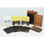 A Selection of Photographic Plates & Holders,