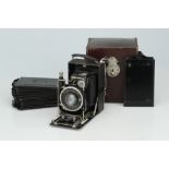 A Zeiss Ikon Trona 210 Folding Camera,