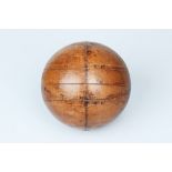 A 18th / 19th Century Terrestrial Boxwood Globe,