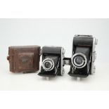 Two Ensign Folding Cameras,