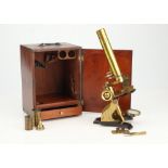 A Brass Society of Arts Type Microscope,