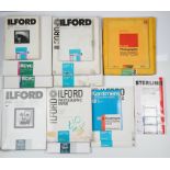 A Large Selection of Photographic Darkroom Papers,