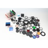 A Selection of Photographic Filters & Accessories,