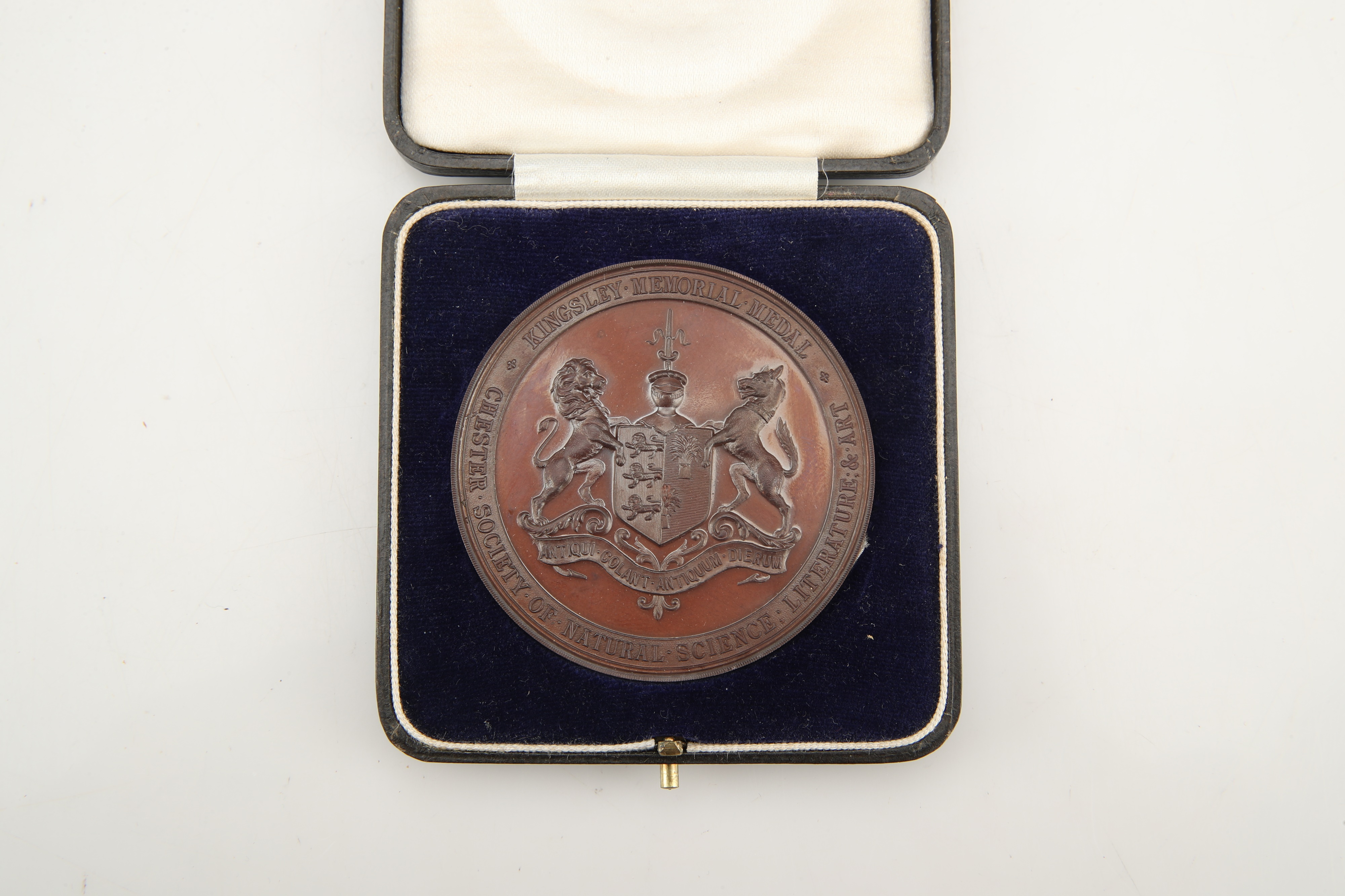 Chester Society of Natural Science, Literature & Art Kingsley Memorial Medals - Image 3 of 5