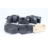 A Mixed Selection of 35mm Compact Cameras,