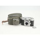 An Agfa Karat 36 35mm Rangefinder Camera,