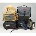 A Selection of Camera Bags & Accessories,