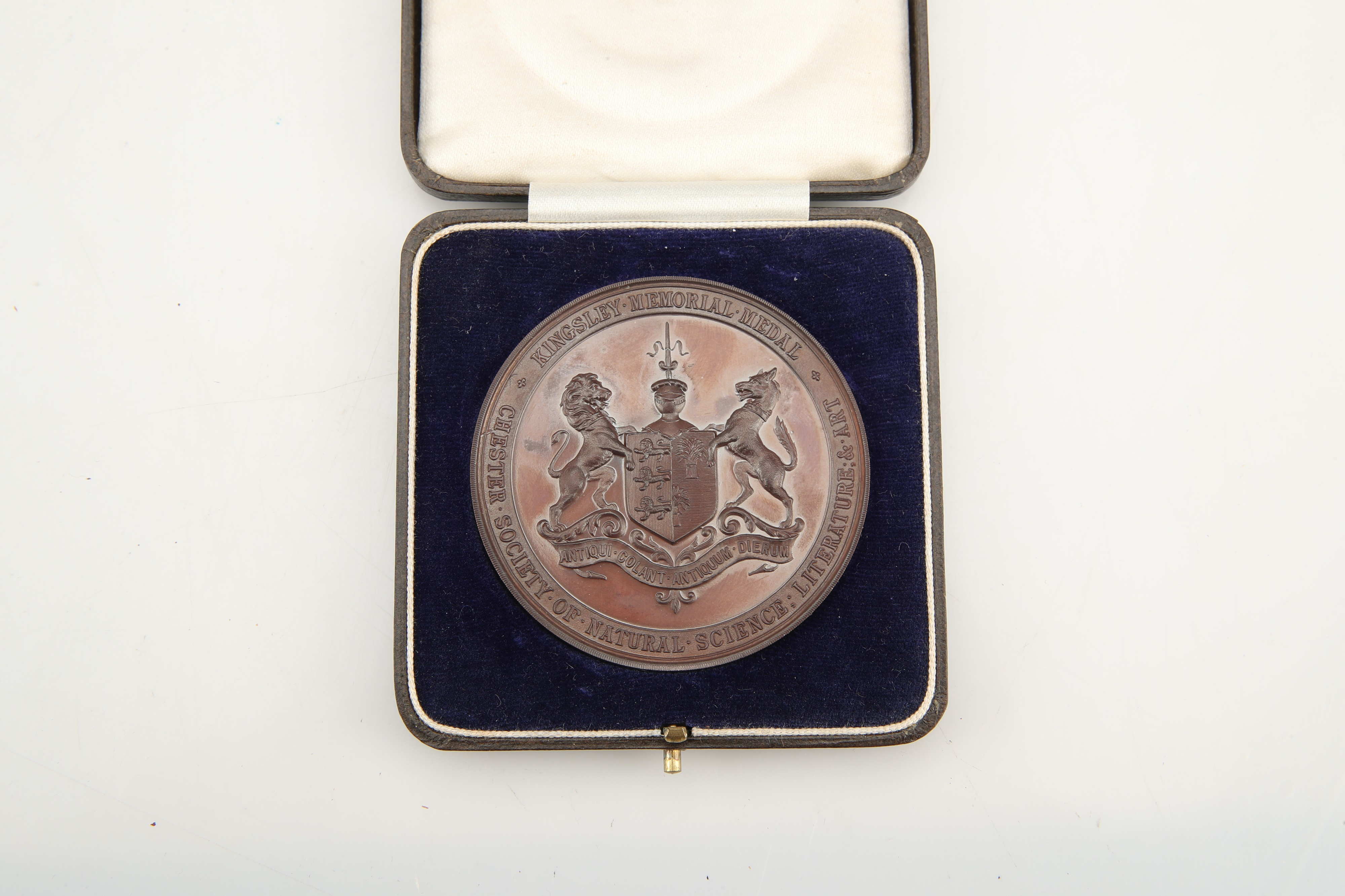 Chester Society of Natural Science, Literature & Art Kingsley Memorial Medals - Image 2 of 5