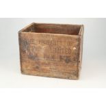 An Ilford Wooden Storage Crate,