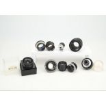 A Mixed Selection of Photographic Enlarging Lenses,
