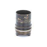 A Hugo Meyer Plasmat f/1.5 3Â½" Lens,