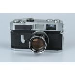 A Canon 7 Rangefinder Camera,