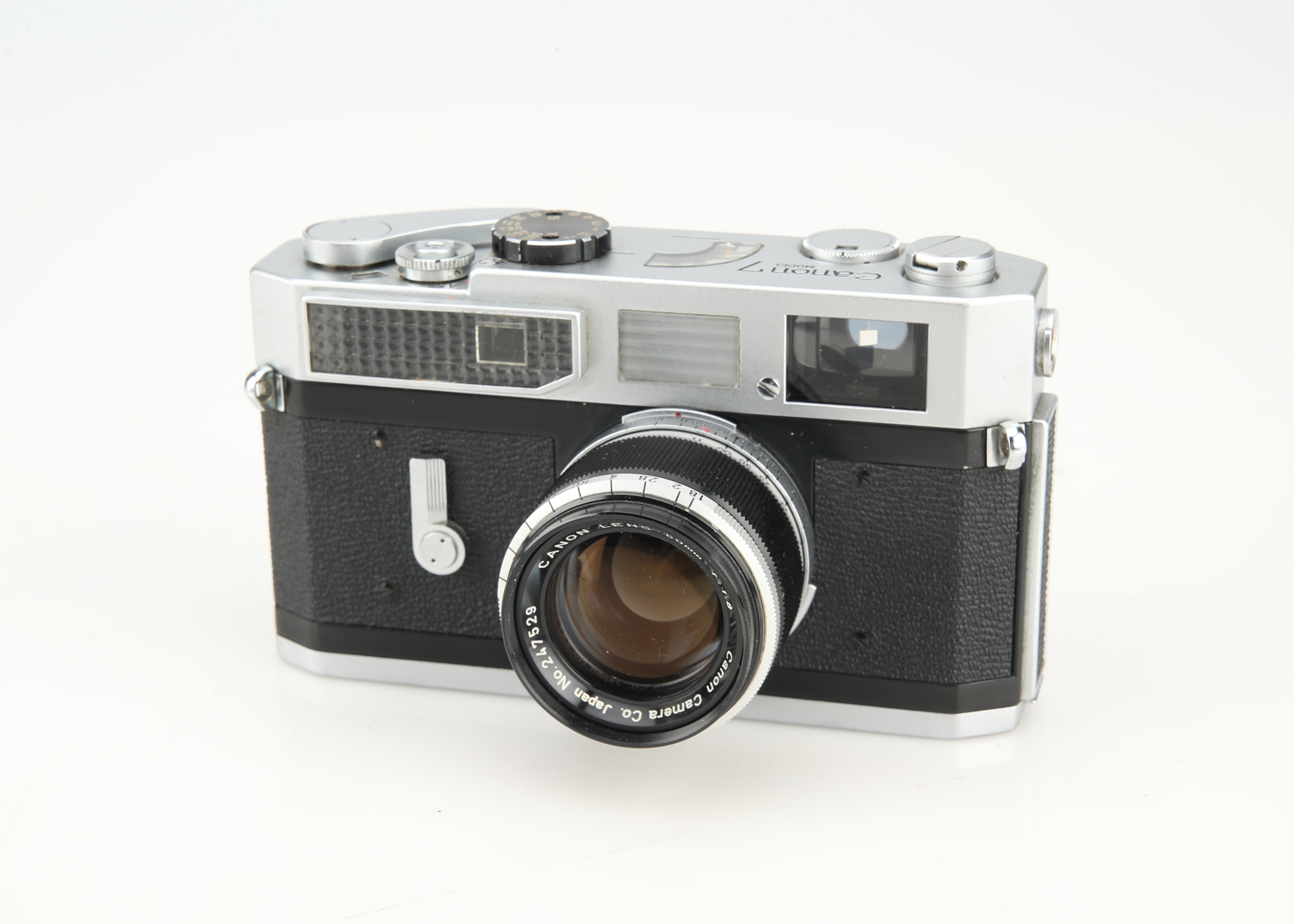 A Canon Model 7 Rangefinder Camera, - Image 2 of 3