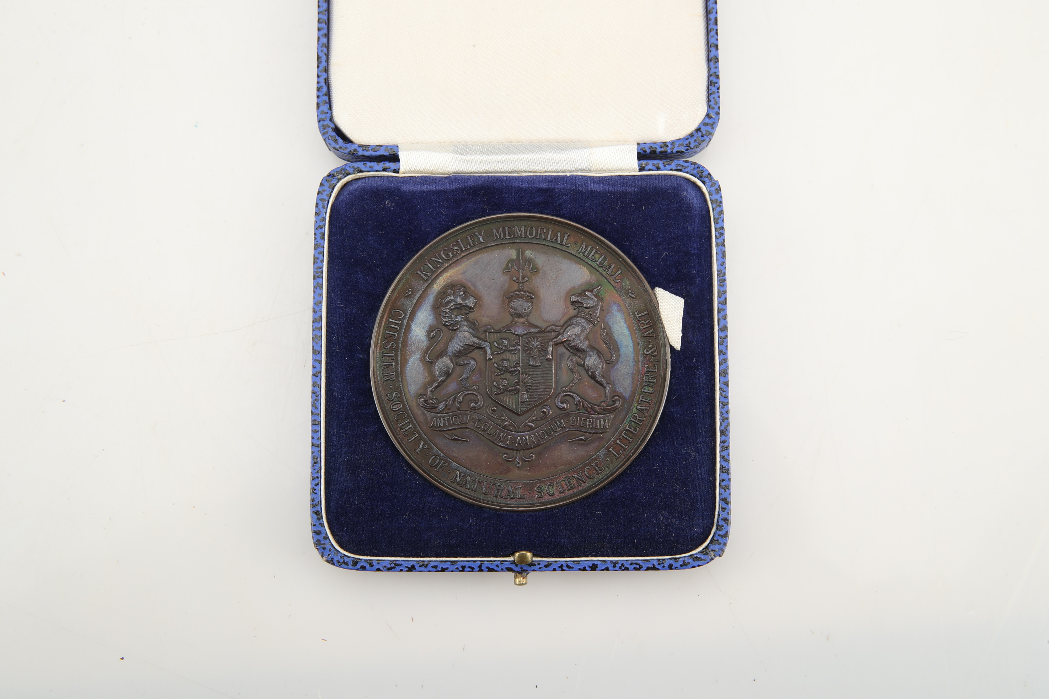 Chester Society of Natural Science, Literature & Art Kingsley Memorial Medals - Image 4 of 5
