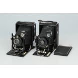 Two Folding Type Cameras,