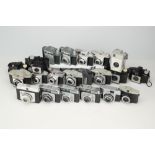 A Large Collection of Kodak Cameras,