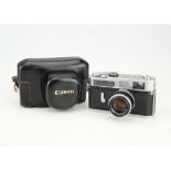 A Canon Model 7 Rangefinder Camera,