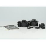 Two Canon 35mm SLR Camera Bodies,