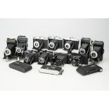 A Large Selection of Folding Cameras,