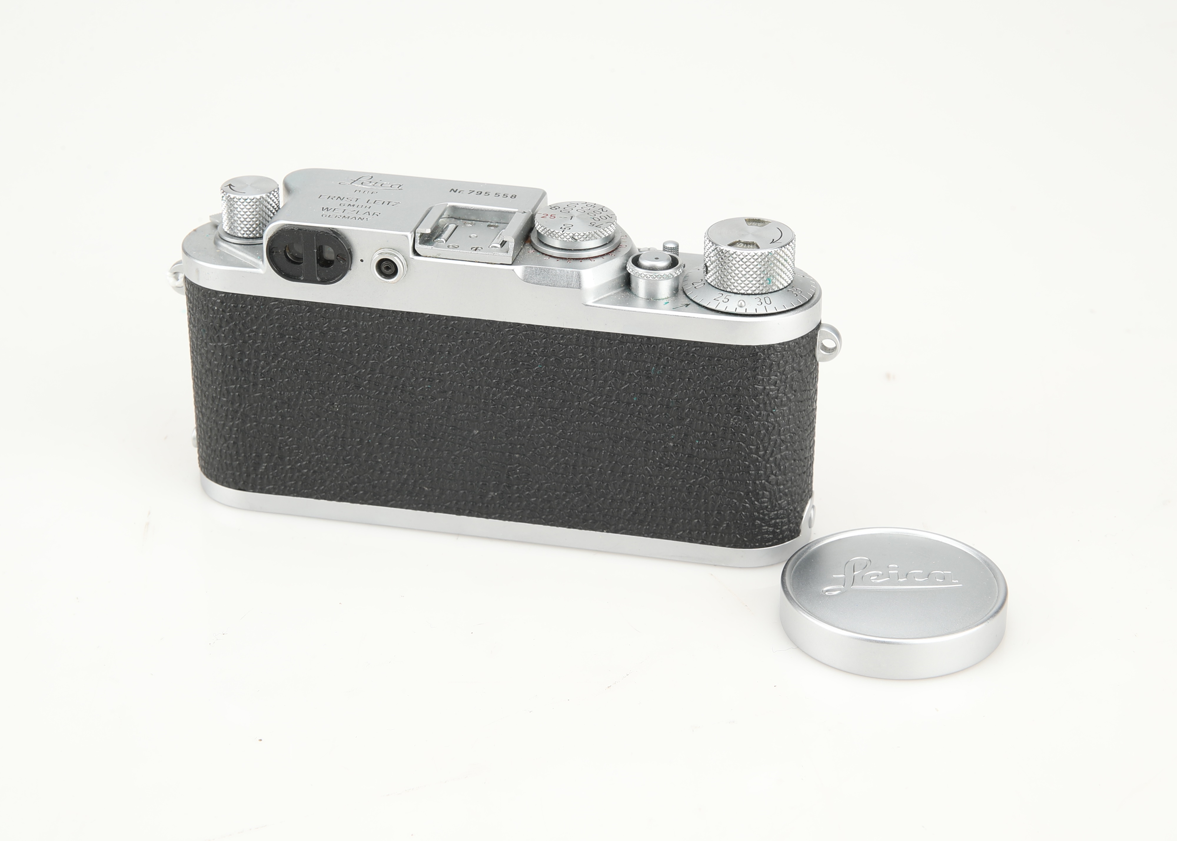 A Leica IIIf Delay Rangefinder Camera, - Image 3 of 3