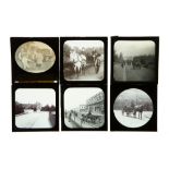 A Good Selection of Horse-Drawn Cart Magic Lantern Slides,