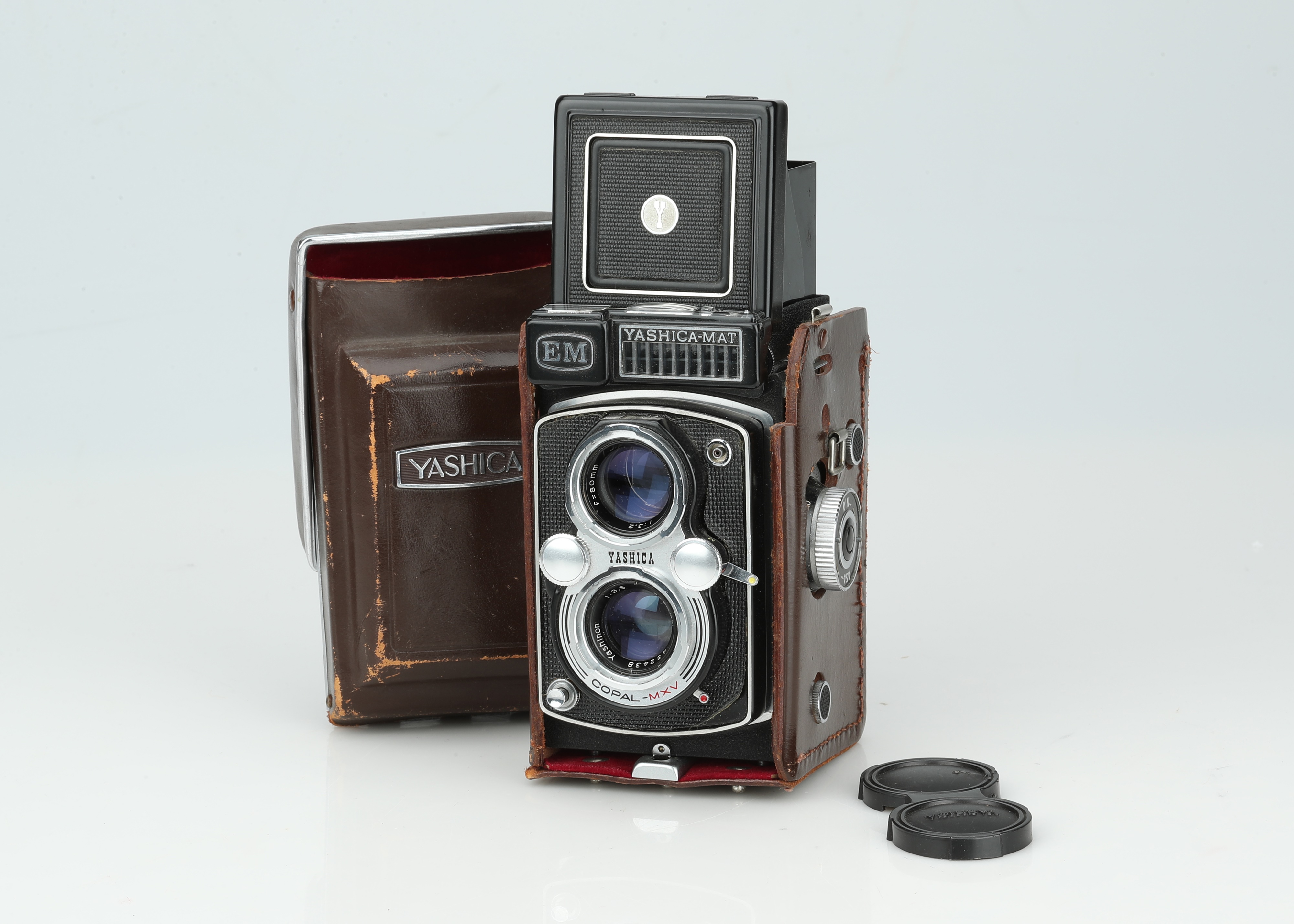 A Yashica EM Medium Format TLR Camera,