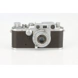 A Leica IIIc Rangefinder Camera,