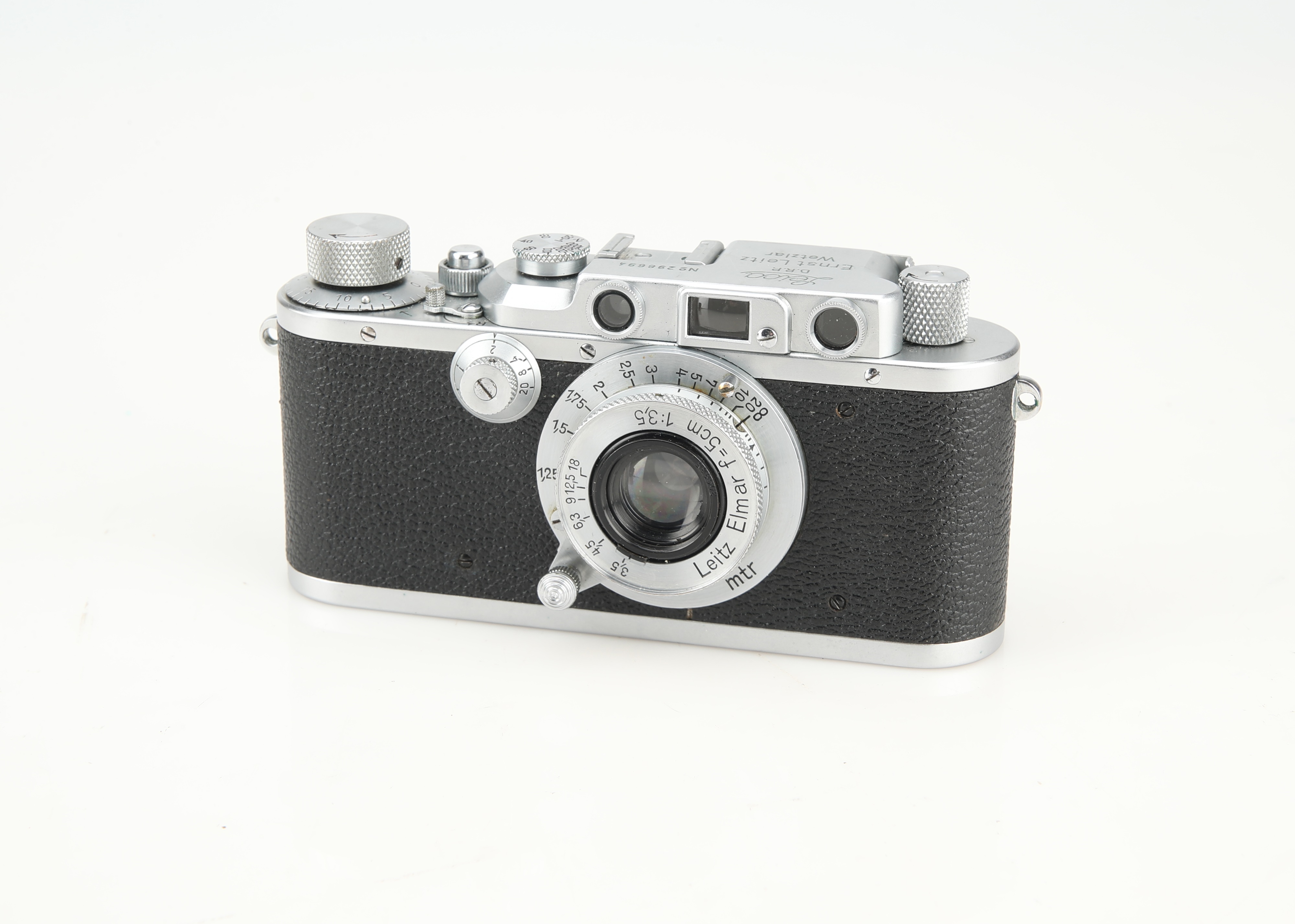 A Leica IIIa Rangefinder Camera, - Image 2 of 3