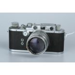 A Leica III Rangefinder Camera,