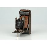 An Ensign Carbine Tropical Model Medium Format Folding Camera,