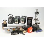 A Selection of Various Cameras & Accessories,