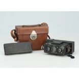 A Voigtlander Stereflektoskop Stereoscopic Camera,