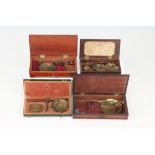 Pharmacy Antiques - Four Sets of Apothecary's Scales,