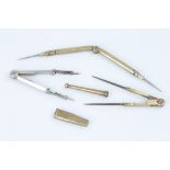 Drawing/Drafting Instruments, Napier Compasses and Pocket Dividers,