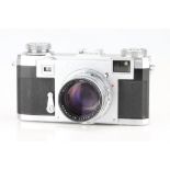 A Zeiss Ikon Contax IIa Rangefinder Camera,