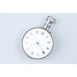 A George III Silver Pair Cased Pocket Watch