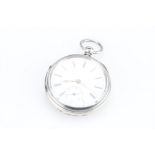 A Silver Open Faced Pocket Watch