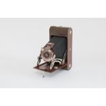 An Eastman Kodak Brownie Six-20 Art Deco Folding Camera,