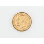 A George V 1926 Half Sovereign Gold Coin,
