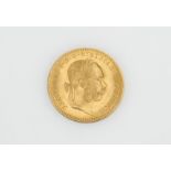 Austrian One Ducat Gold Coin 1915