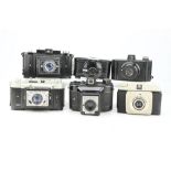 A Selection of Six Bakelite Cameras,