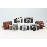 a Mixed Selection of Viewfinder Cameras,