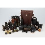 A Collection of various Binoculars,