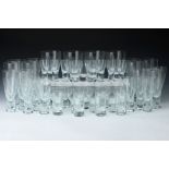 A Good Collection of Homegaard Hulme Drinking Glasses