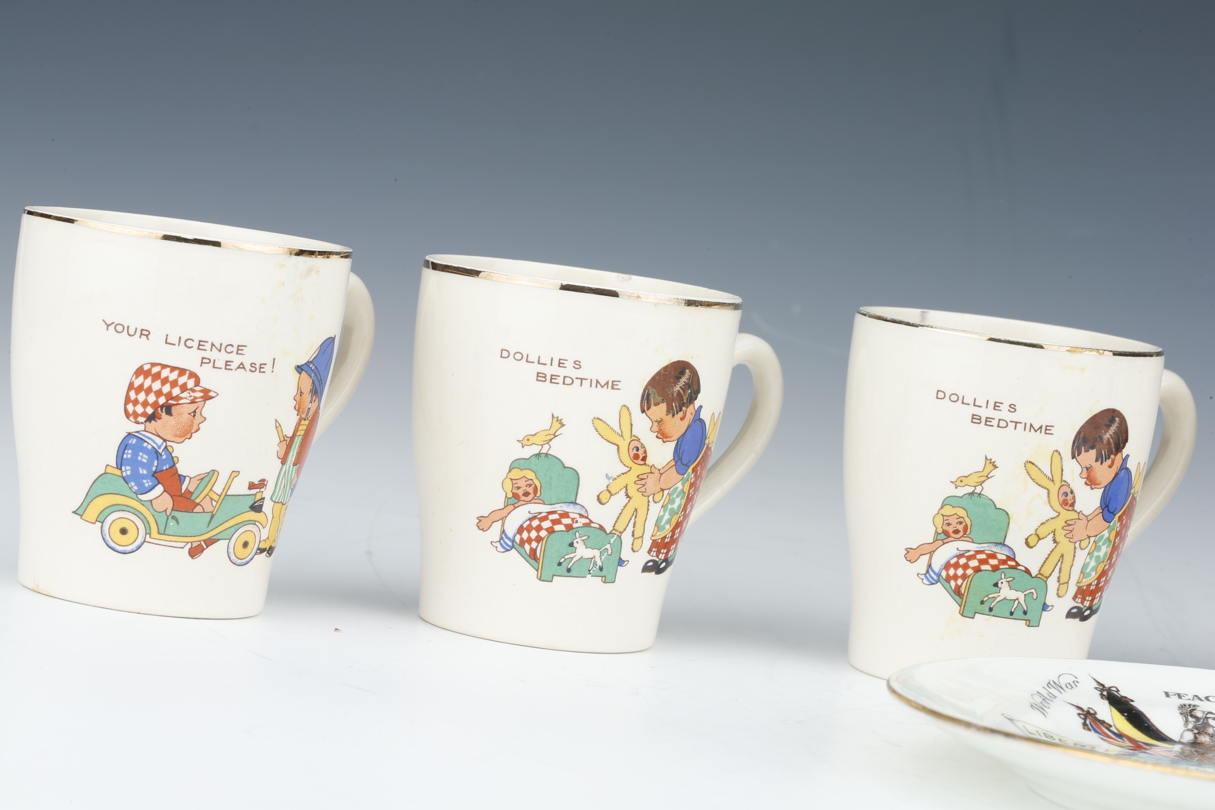 A Boxed Set of 'Lovell's Beaker With Chocolate Cream Egg' Nursery Rhyme Cups - Image 2 of 3