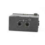 A Thornton Pickard Puck Stereo Box Camera,